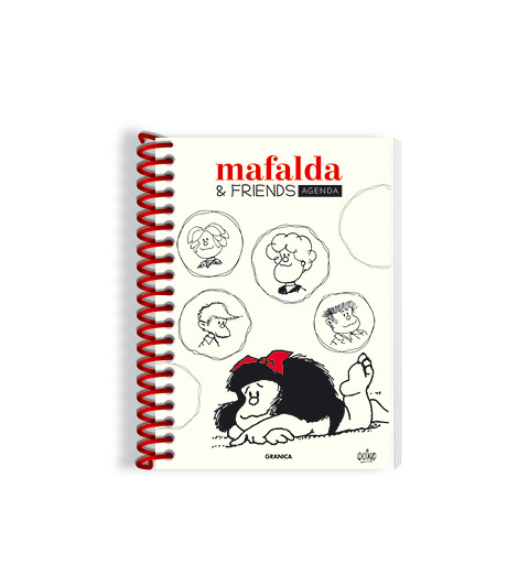 AGENDA MAFALDA &amp; FRIENDS  PERPETUA BLANCA