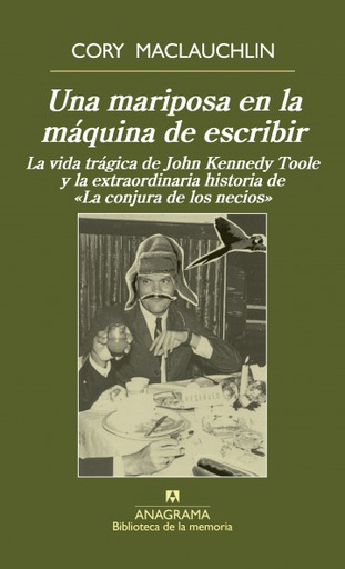 MARIPOSA EN LA MAQUINA DE ESCRIBIR UNA